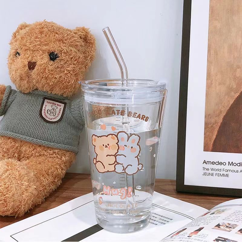 ماگ شیشه ای خرسی