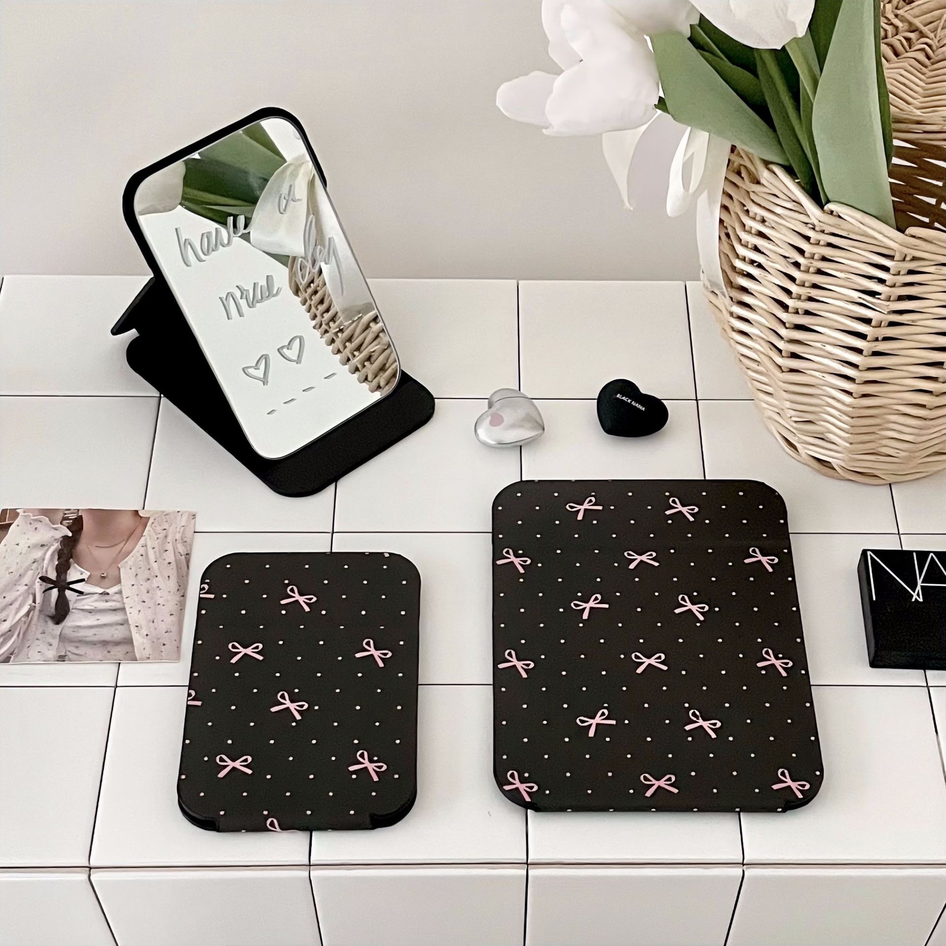 آینه رومیزی فانتزی